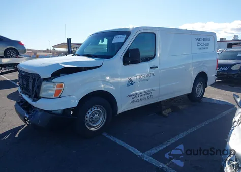 2016 Nissan Nv Cargo Nv1500 S V6 z USA, uszkodzony, nr VIN 1N6BF0KM6GN810458